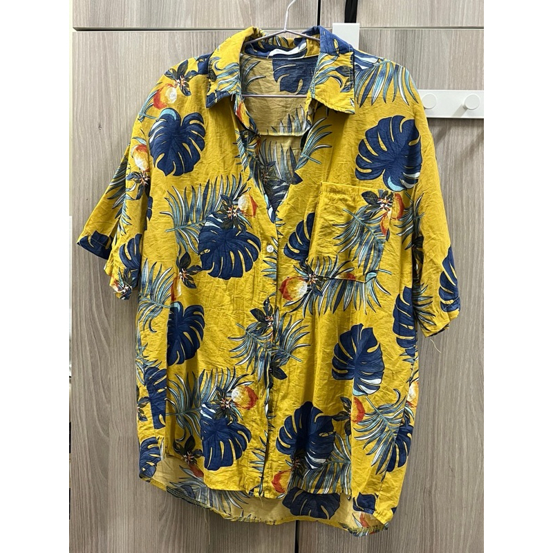 【AROCA】夏威夷風復古寬鬆襯衫