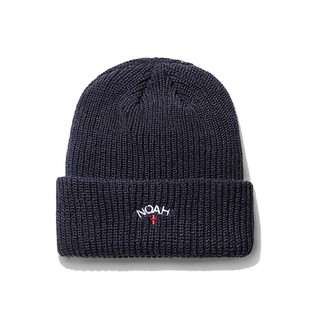 NOAH CORE LOGO BEANIE NAVY NOAH-03