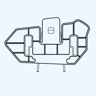 Y20 藍芽耳機 支架 主機底座支架