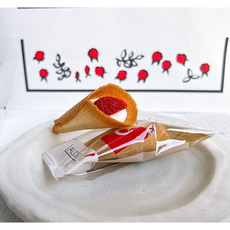 預購(6/8出貨)東京 AUDREY 草莓花束餅乾8入