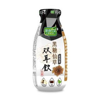 【歐典】黑糖仙草双耳飲 8瓶*3盒/箱 (共24入) 黑木耳/銀耳