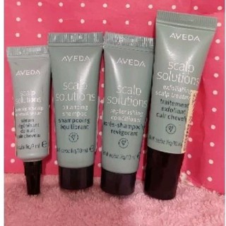 瘋狂購 AVEDA 蘊活淨瑕平衡洗髮精10ml+舒敏潤髮乳10ml+潔膚凝膠10ml+舒敏菁萃7ml