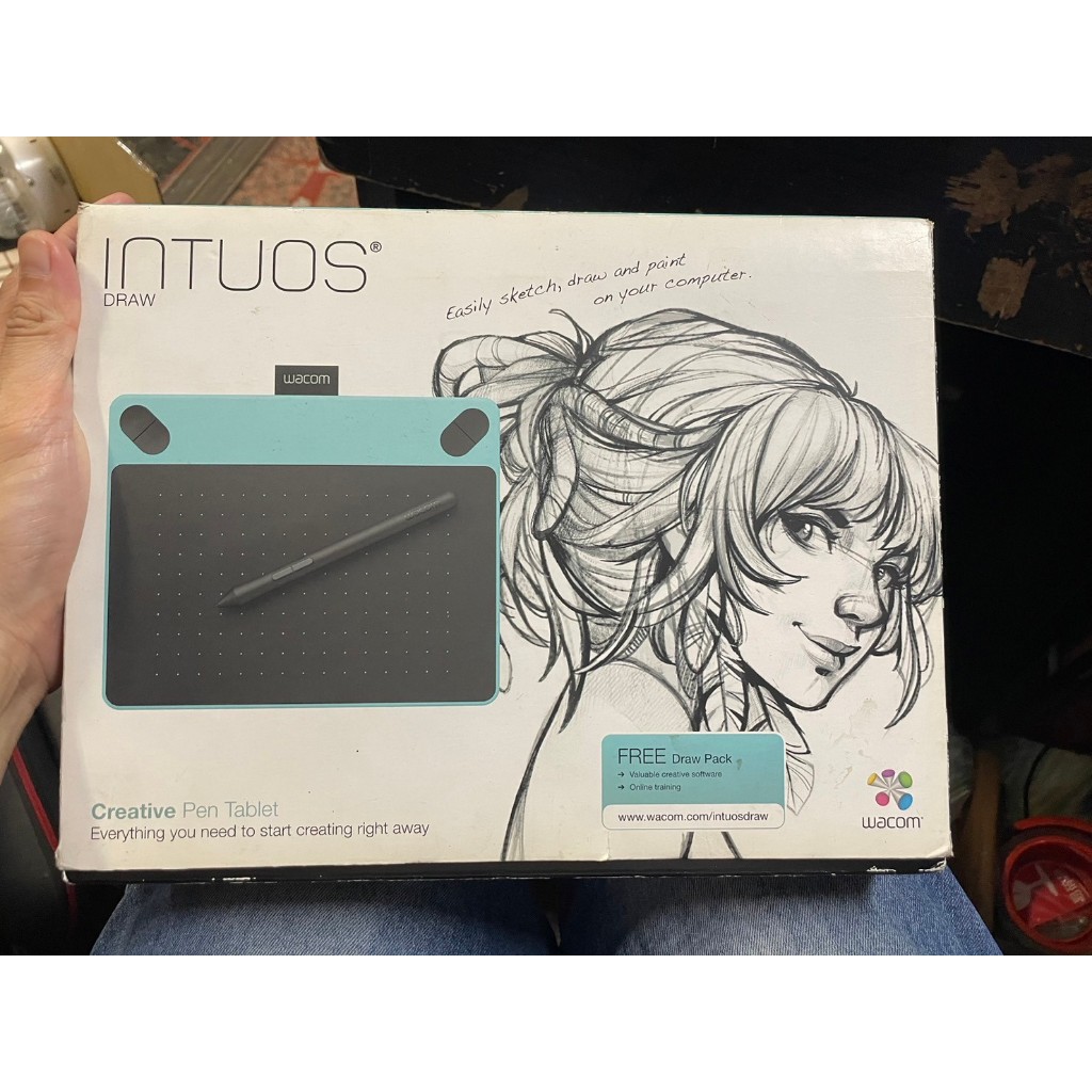 【吉兒二手商店】Wacom Intuos Draw CTL-490 塗鴉創意繪圖板