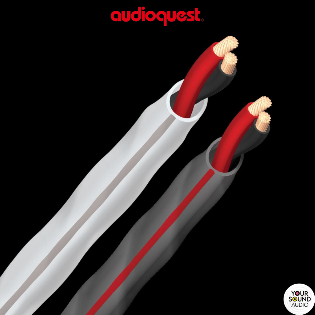 美國 AudioQuest SLIP-DB 14/2防火材質喇叭線 黑白兩色 一米 切售