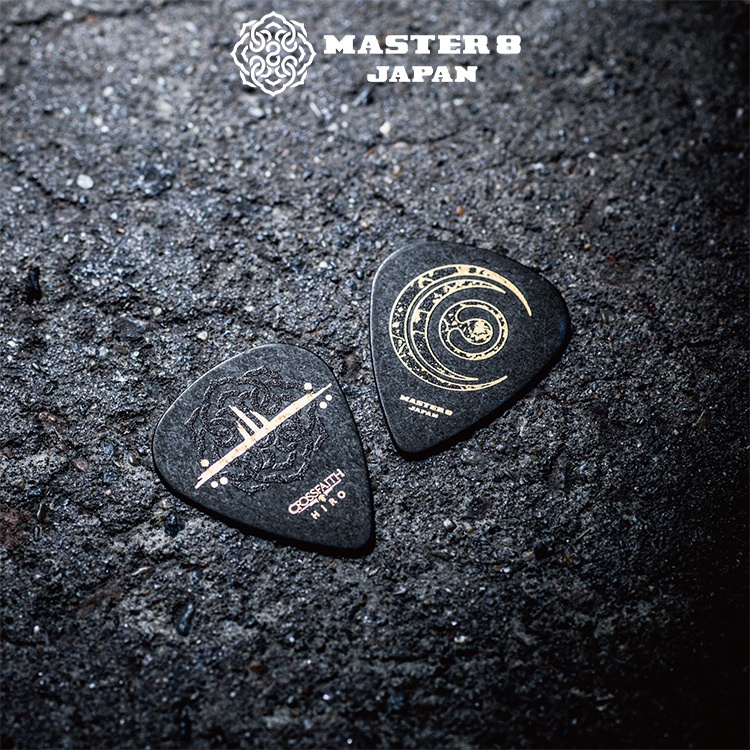 HIROKI 簽名款 Master 8 Japan『Crossfaith』彈片【又昇樂器】