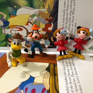 迪士尼 1998 麥當勞 探險隊 高飛 唐老鴨 米妮 玩具 兒童餐玩具 收藏