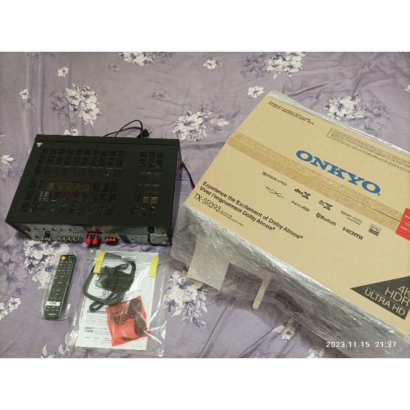 ONKYO TX-SR393 5.2聲道網路影音AV環繞擴大機 (釪環公司貨)