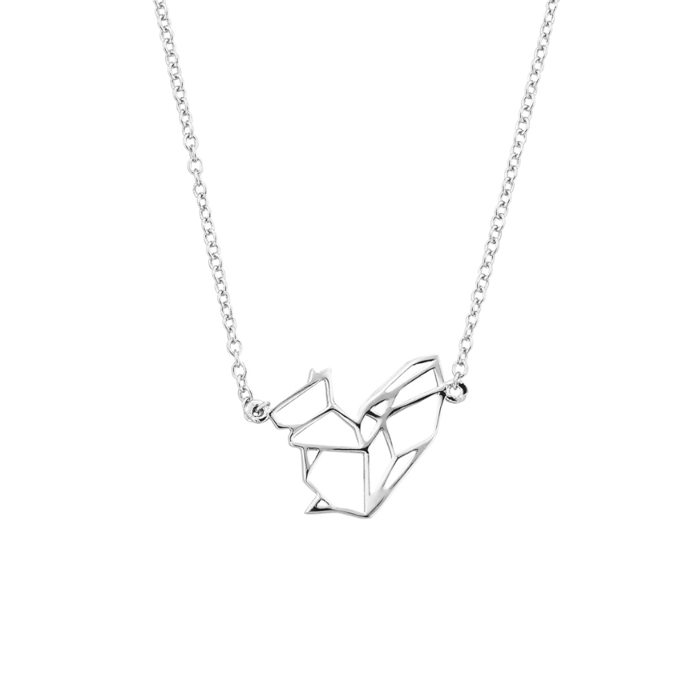 【IR】甜美松鼠 純銀 女款項鍊飾品