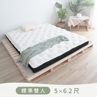 LoveFu 無光厚墊 - 雙人5尺｜可折疊 三折輕巧 沙發床 宿舍床墊