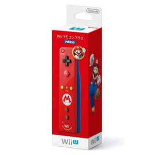 Wii U 紅色瑪利歐控制器搖桿 感應內建 盒裝