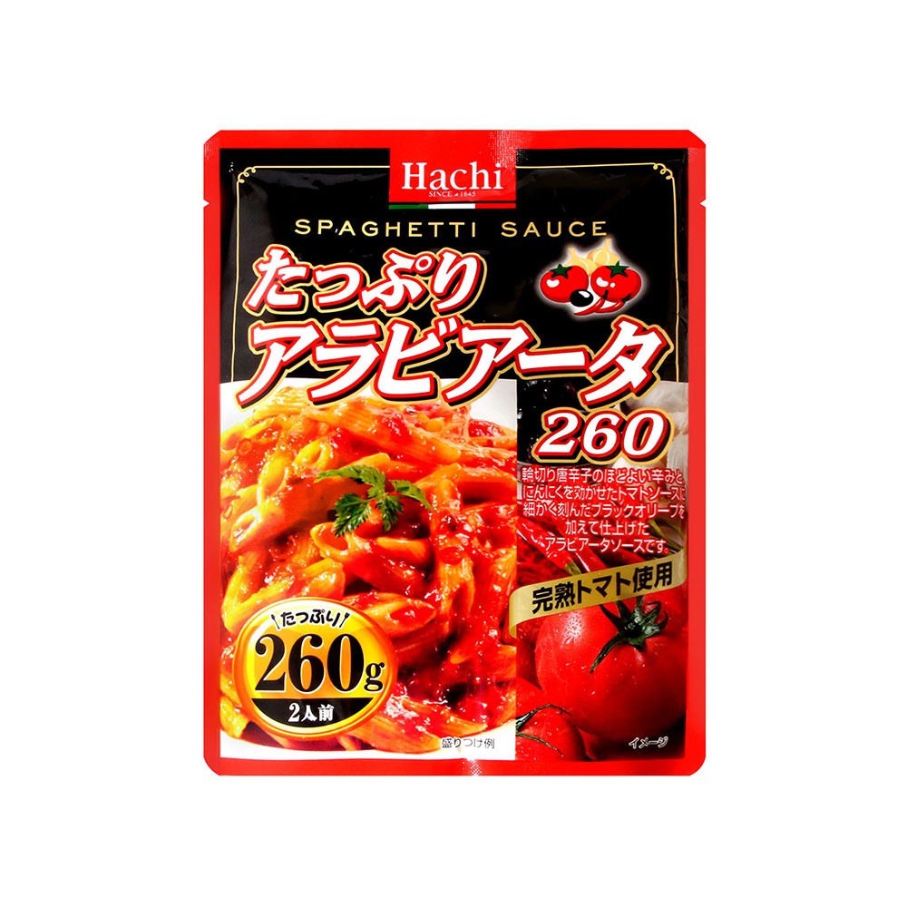 Hachi哈奇 義麵醬-辣番茄 260g【Donki日本唐吉訶德】
