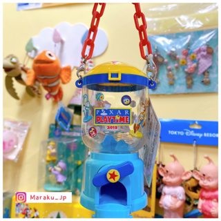 日本迪士尼樂園限定 玩具總動員 三眼怪 巴斯 毛怪 閃電麥坤 怪獸大學 海底總動員 扭蛋機 糖果罐 吊飾 鑰匙圈