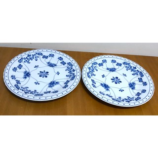 日本橘吉TABLEWARE TACHIKICHI CORP. 青花餐盤 共2只