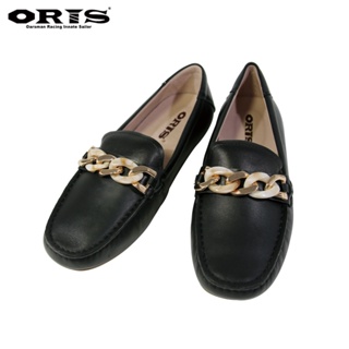 零碼特價 ORIS 大理紋飾扣羊皮休閒鞋-黑-S1764N01