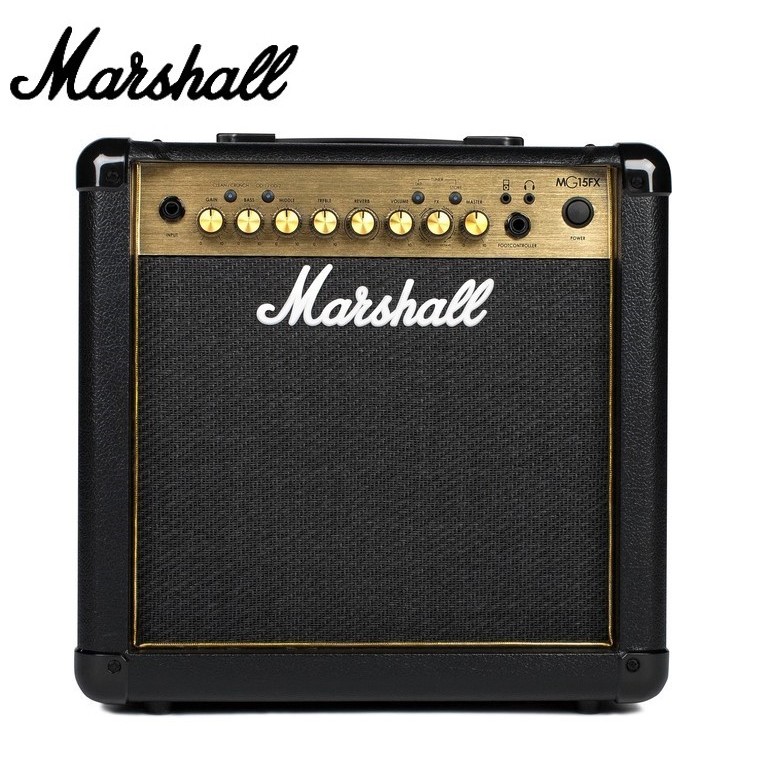 名冠樂器 Marshall MG15FX GOLD 15瓦 內建效果器 電吉他音箱