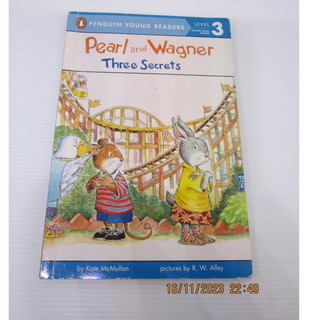 「二手書」Penguin Reader 3 Pearl Wagner Three secrets 英文讀本McMulla