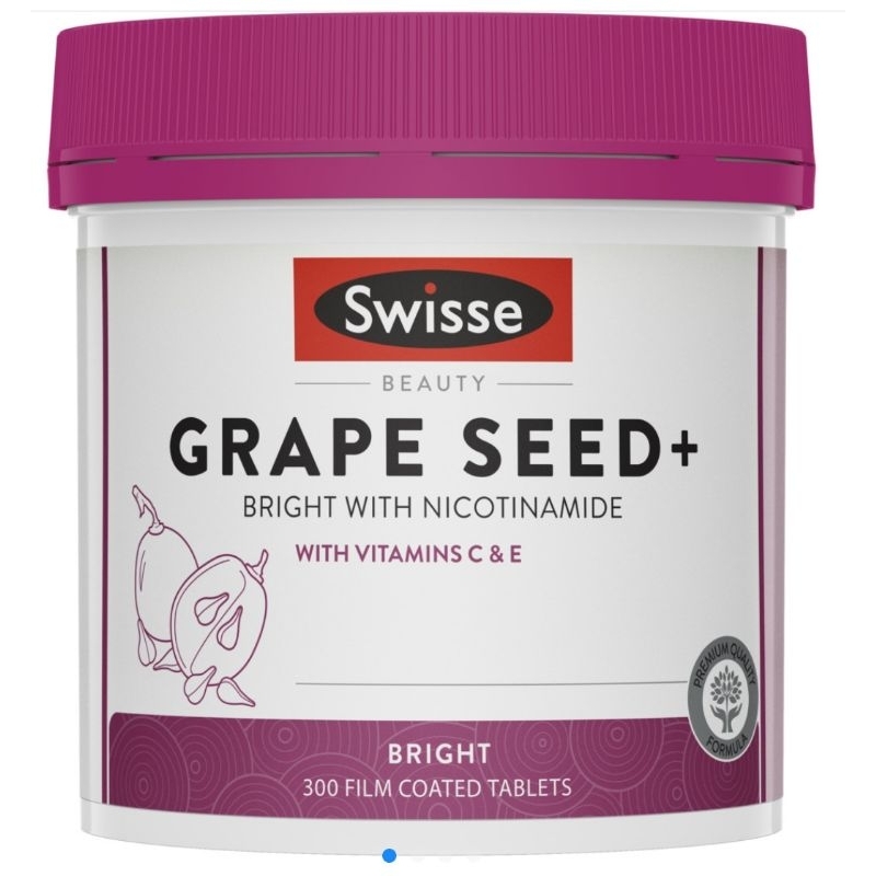 澳洲 Swisse Ultiboost 升級版 高含量葡萄籽精華+烟酰胺300顆膠囊