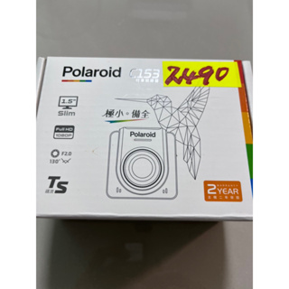 5折Polaroid C153 2022年（保固）寶麗萊F-HD 1080P 汽車行車紀錄器 廣角鏡附16G記憶卡