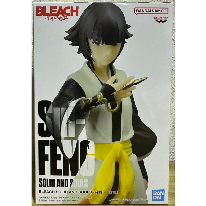 FGS&gt; 正版 日版 萬普 死神 BLEACH SOLID AND SOULS 護庭十三隊隊長 碎蜂 公仔