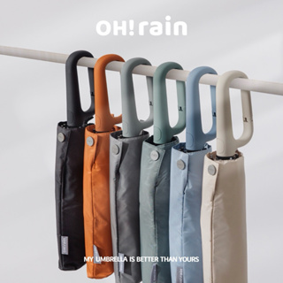 OHRAIN 環扣自動傘 十骨 快乾布 抗UV 晴雨傘 太陽傘 遮陽傘 雨傘 防潑水 摺疊傘 防風 旅遊必備