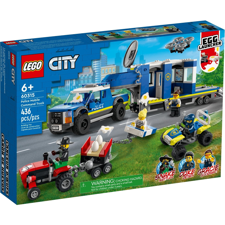 LEGO 樂高 60315 全新品未拆 Police Mobile Command Truck 警察行動指揮車