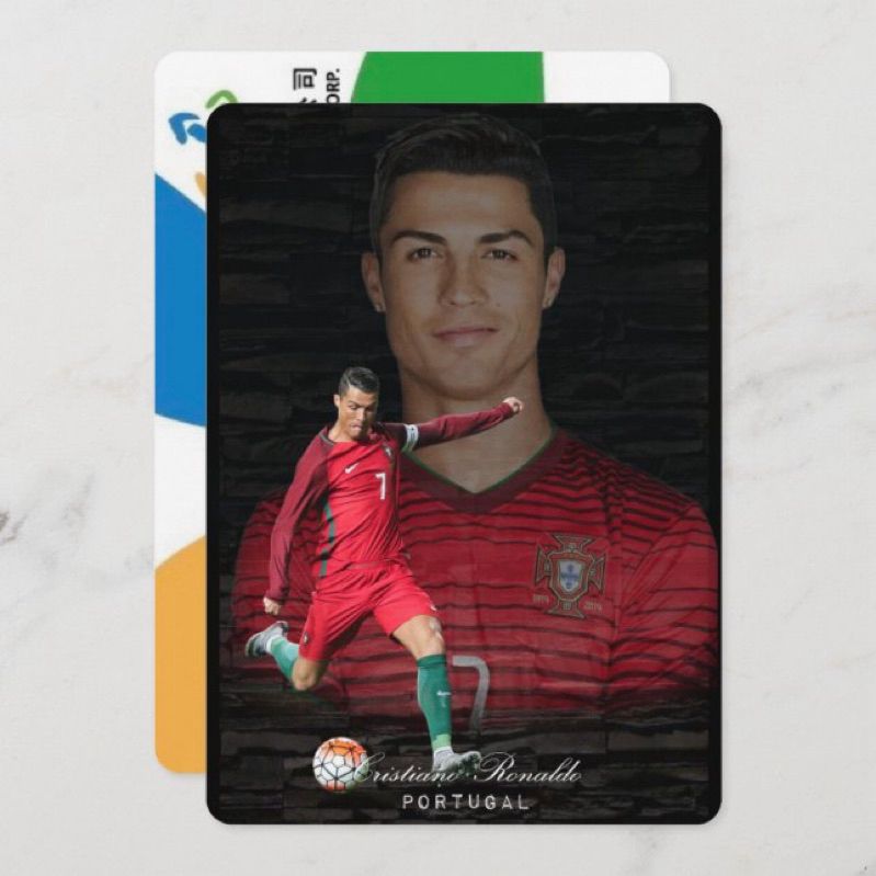 世界盃 FIFA 葡萄牙 王牌球星 C羅 悠遊卡E (實體悠遊卡,非貼紙) Cristiano Ronaldo
