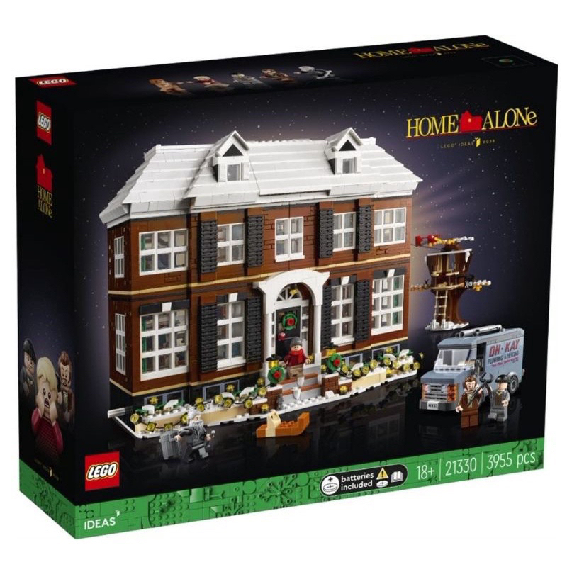 LEGO 21330 正版 樂高 全新 未拆 盒組 小鬼當家 Home Alone 台中面交