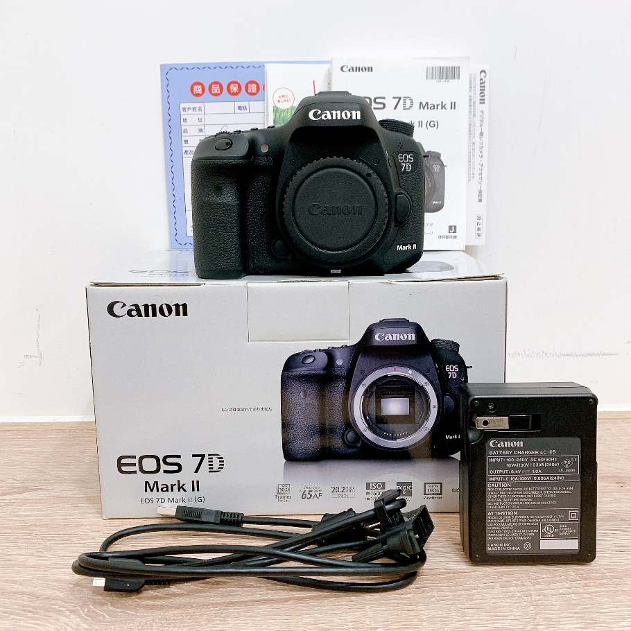 ( 對焦快速單反 ) Canon 佳能 EOS 7D Mark II 7D2 APSC 單眼 二手相機 林相攝影