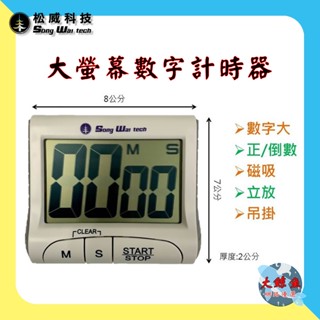 【現貨出清 下殺$45】松威科技 大螢幕數字計時器 正/倒數計時器