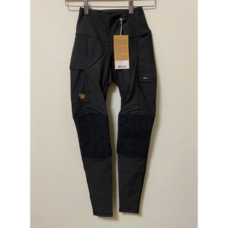 全新女款小狐狸Fjallraven Abisko Trekking Tights緊身褲 - XXS 深灰