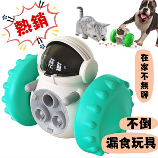 臺灣現貨 寵物玩具 益智玩具 漏食玩具 聞嗅玩具 貓狗 不倒翁 機器人
