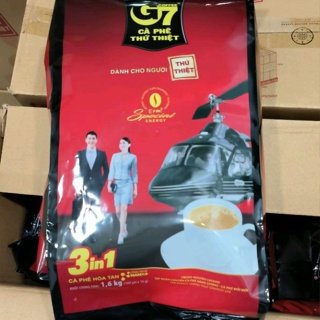 三合一 G7 咖啡 越南 G7 即溶咖啡 100小包 3in1咖啡 1600g Ca Phe thu thiet G7
