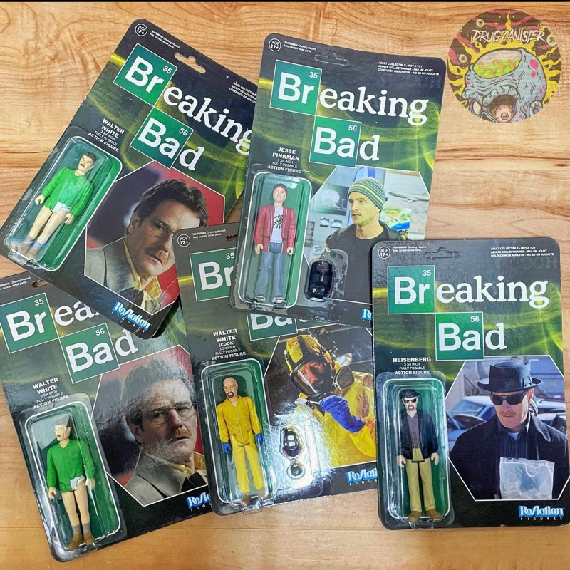 絕版！絕命毒師 3.75吋吊卡 公仔 breaking bad