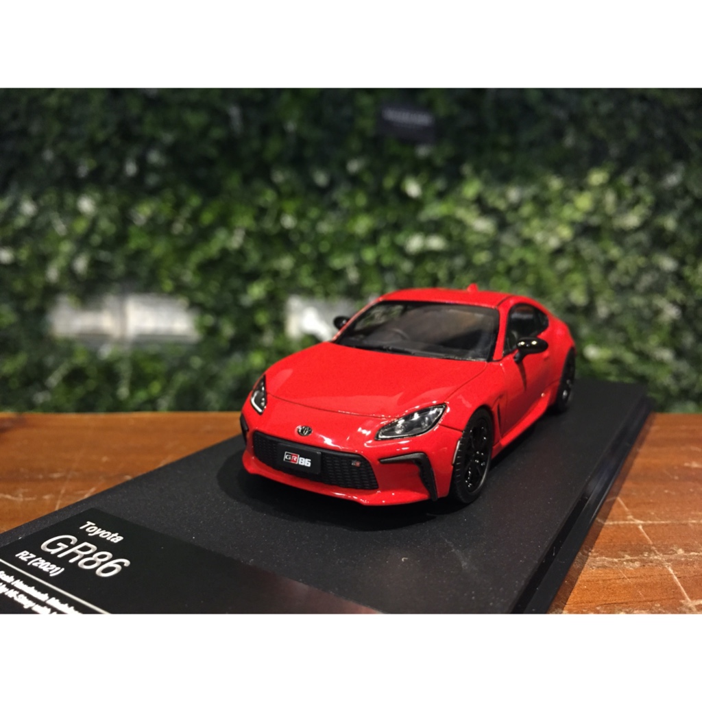 1/43 Hi-Story Toyota GR86 RZ 2021 Red HS384RE【MGM】