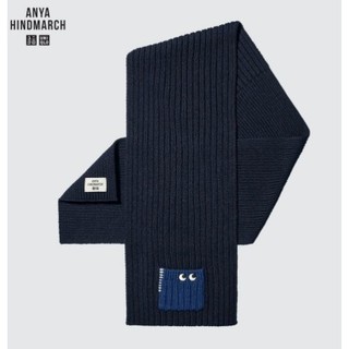 UNIQLO x ANYA HINDMARCH HEATTECH針織披巾 針織圍巾