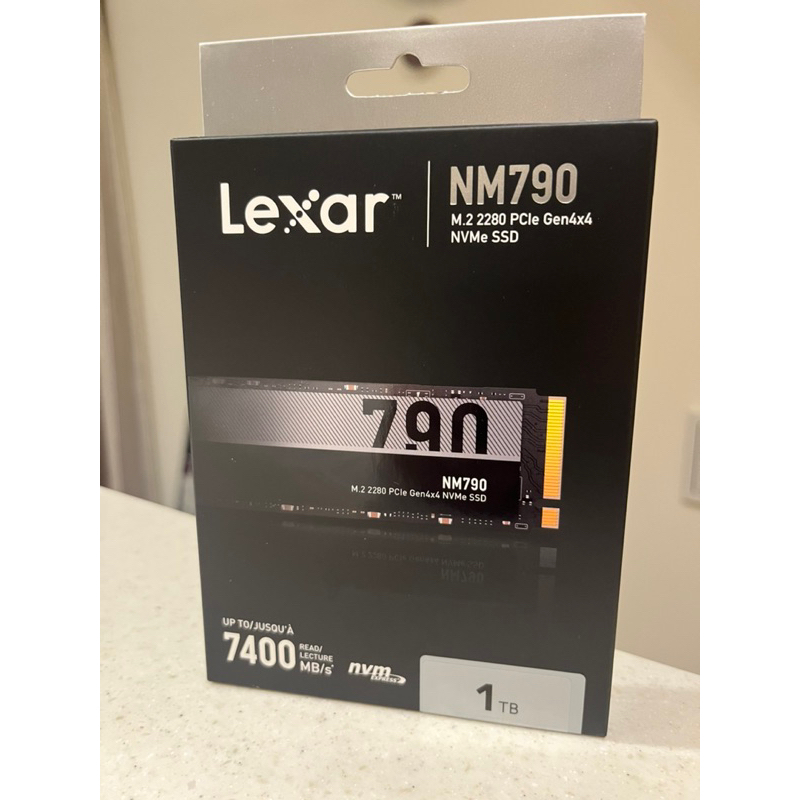 Lexar 雷克沙 NM790 M.2 2280 PCIe Gen4x4 NVMe 1TB 固態硬碟