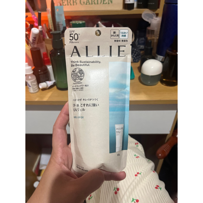 日本帶回 Allie EX UV高效防曬水凝乳-90g