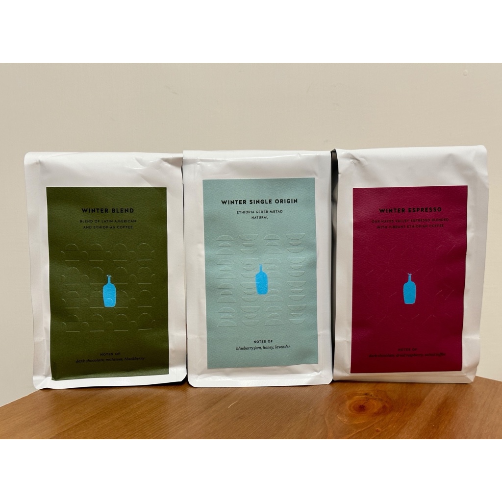 [藍瓶咖啡][新鮮現貨急速配送] 冬季新品 / 禮盒 10oz/8oz 藍瓶咖啡 / 藍瓶咖啡豆 Blue Bottle