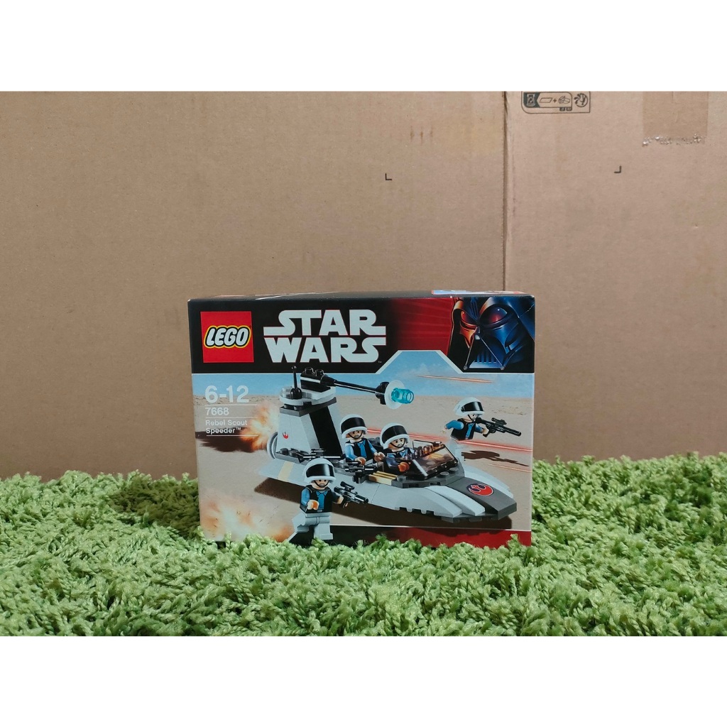 【玩樂高】LEGO 樂高 STARWARS 7668 反抗軍 Rebel Scout Speeder 全新未拆