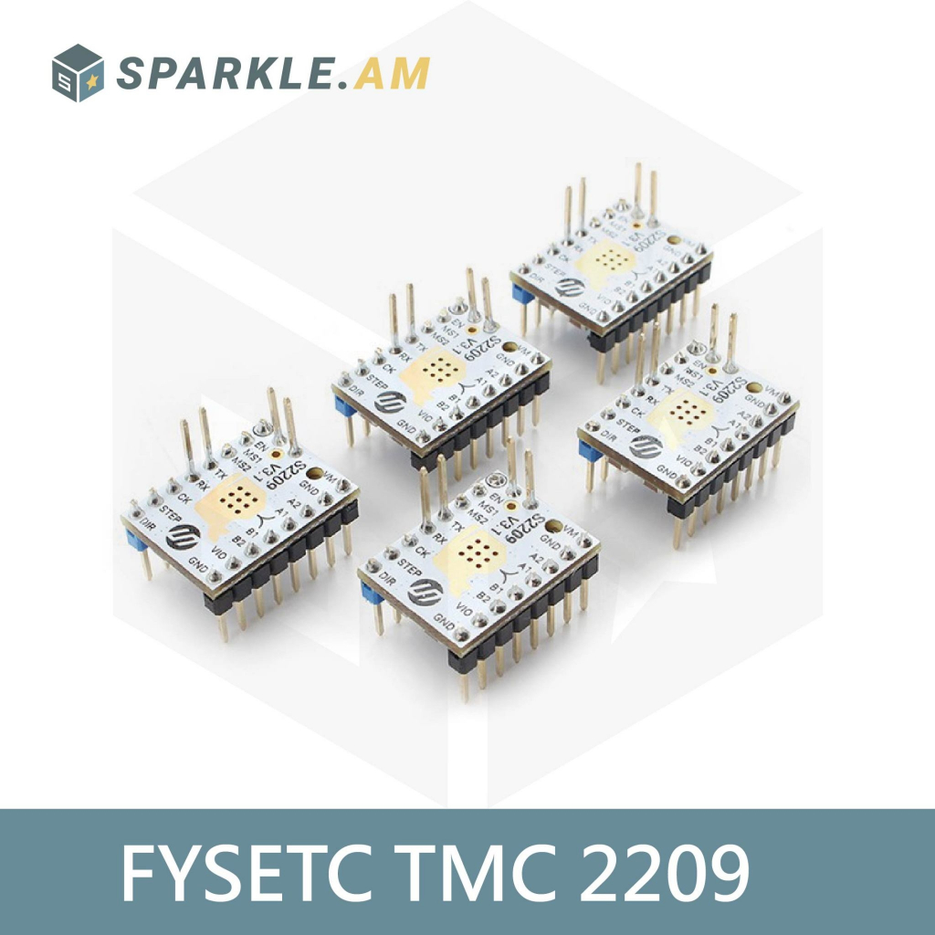 【FYSETC】台灣代理  TMC2209 靜音 步進馬達 驅動晶片 可搭 消紋器 濾波器 3d列印配件 3D列印