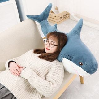鯊魚抱枕 毛絨玩具 禮物 類ikea款鯊魚