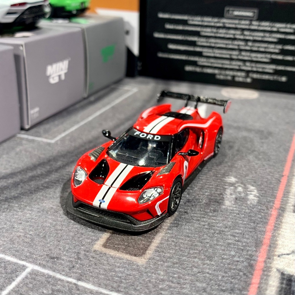 吊卡／紙盒 MINI GT Ford GT MK II #013 Rosso Alpha 紅 603 福特 小汽車 模型