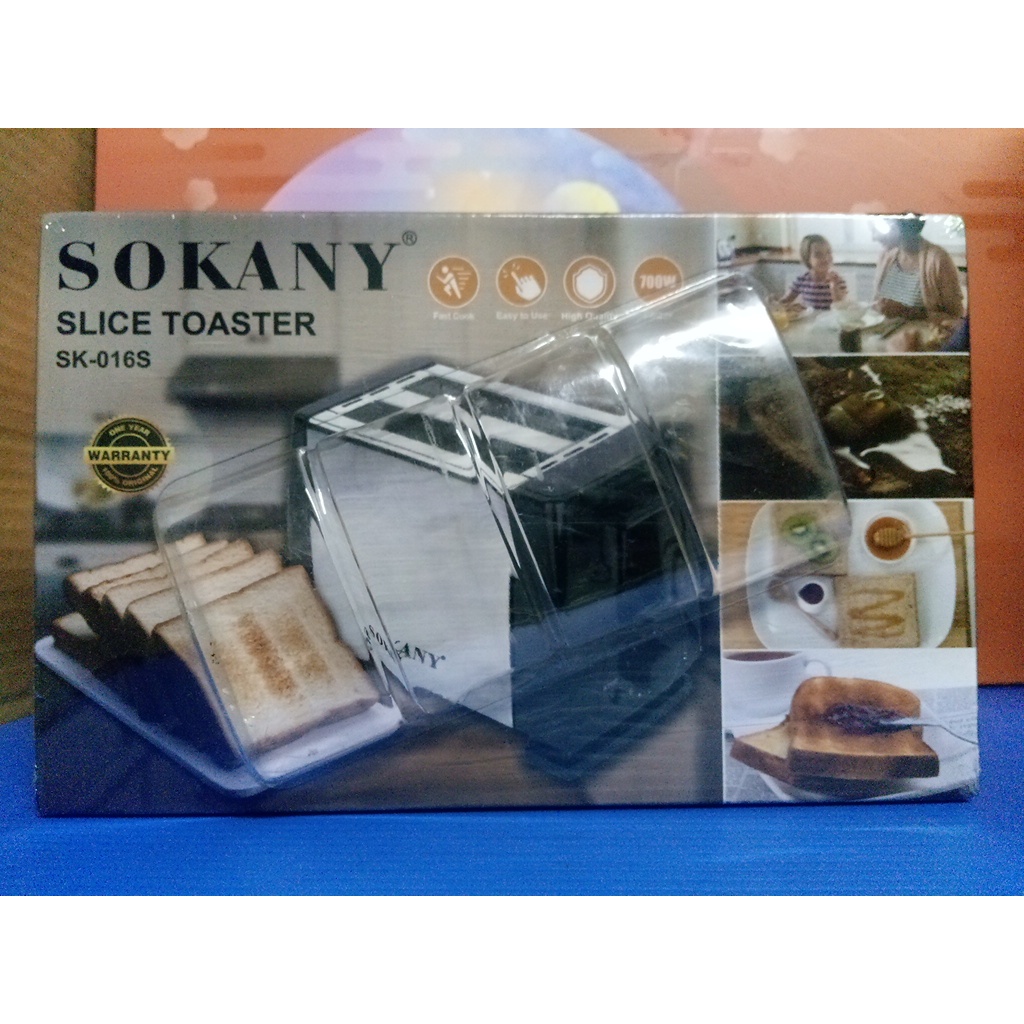 《酷愛夾》SOKANY SK-016S 烤麵包機 全新未拆封