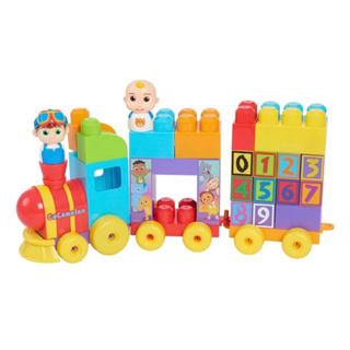 The Cocomelon-火車積木組 可可瓜 正版 40顆入 數字123 大顆粒 玩具 JJ Tom