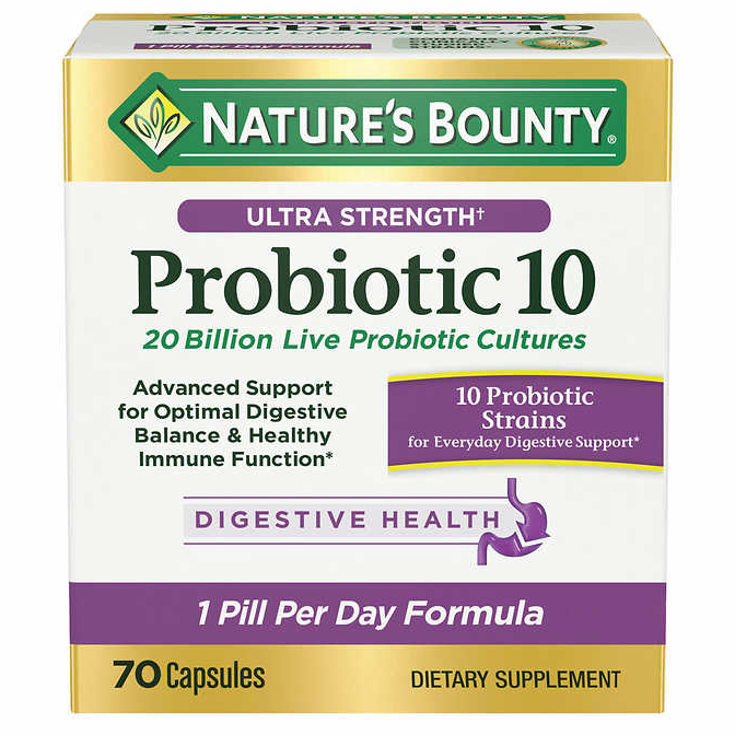 25/03自然之寶Nature's Bounty強效益生菌Ultra Strength Probiotic10, 70顆