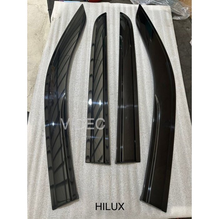 巨城汽車精品 豐田 HILUX 皮卡 海力士 晴雨窗 加厚型 一組四片 台灣製造