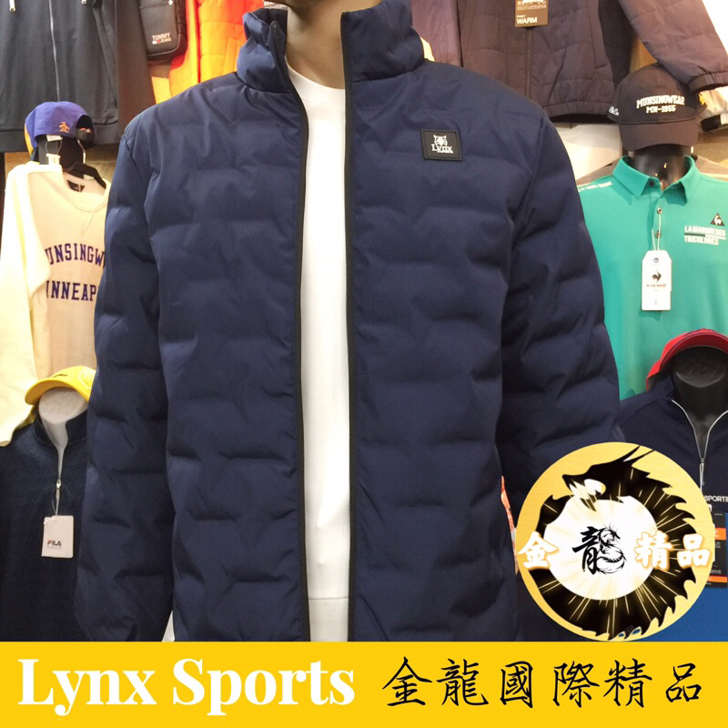 《金龍精品》日本進口  LYNX SPORTS 秋冬 外套  中棉 保暖舒適 /全新正品/高爾夫/城市休閑