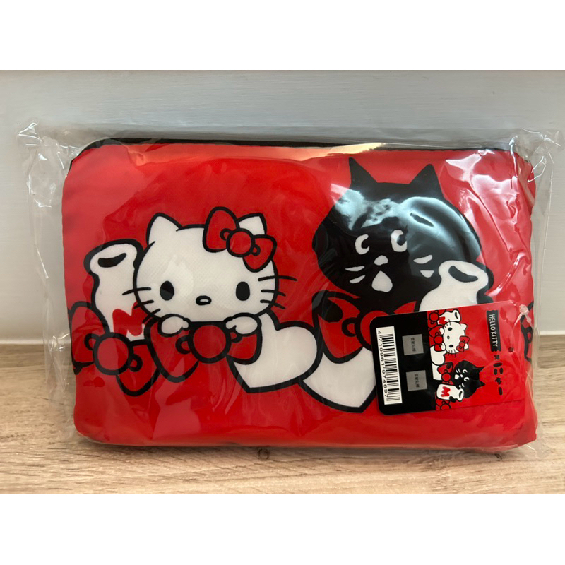 Kitty x Nya摺疊旅行袋（長45寬19高30公分)