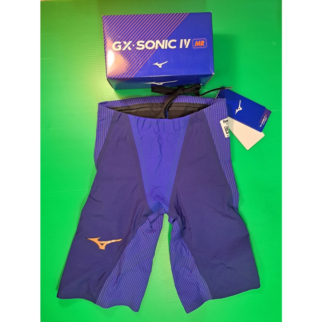 【MIZUNO+游泳多多】 MIZUNO  頂級大賽專用  競賽型泳褲 GX SONIC 4 (撥水泳褲) XS 紙褲