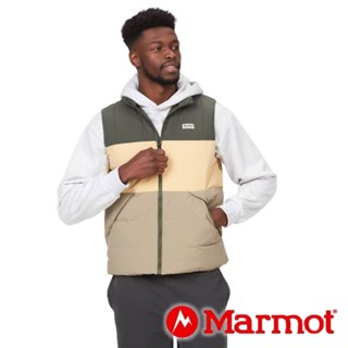 【Marmot】中性保暖羽絨背心『海苔綠/橡木棕/巖蘭綠』14634